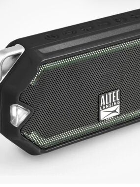 Altec Lansing HydraMini Portable Bluetooth Speaker - Black